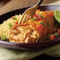 Easy Chicken & Cheese Enchiladas