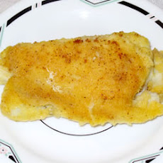 Halibut with Garlic Sauce
