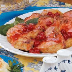 Slow-Cooked Cherry Pork Chops