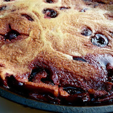 Dutch Baby with Caramelized Cherries