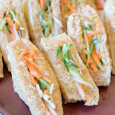 Tauhu Sumbat - Veggie Stuffed Tofu