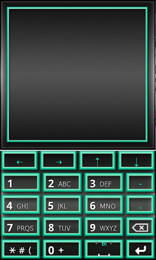 【免費個人化App】KB SKIN - Teal Outline-APP點子