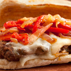 Italian Venison-Sausage Sandwiches with Peppers and Onions Recipe