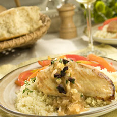 Pan-roasted Chicken With White Balsamic Au Jus