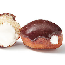 Mexican Hot Chocolate–Glazed Sufganiyot (Hanukkah Donuts) with Marshmallow Filling Recipe