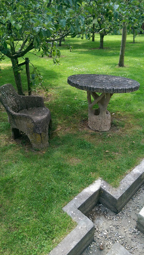 Stone Table And Chair