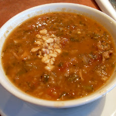 Crab Soup with Sweet Spices and Ginger Juice