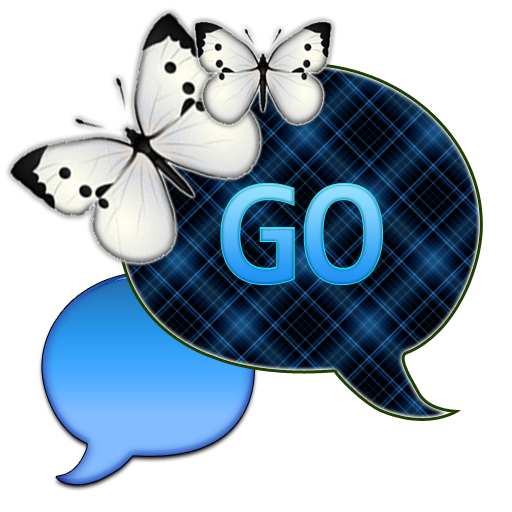 GO SMS - Dark Sky Butterfly 個人化 App LOGO-APP開箱王