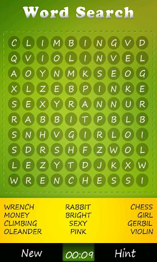 Word Search Puzzle