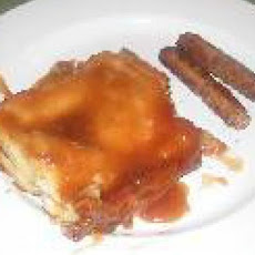 Kittencal's Overnight Layered Caramel French Toast