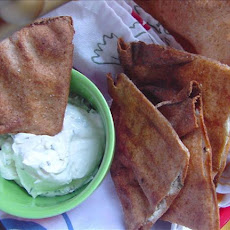 Onion and Chive Pitas