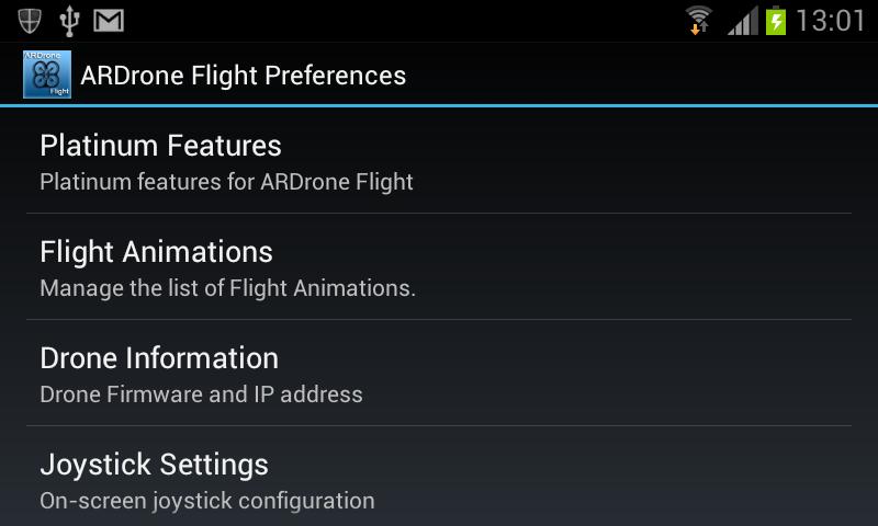 ARDrone Flight — приложение на Android
