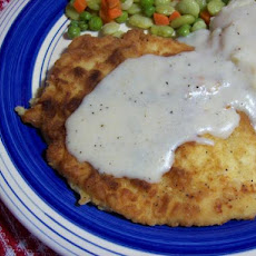 Chicken Fried Chicken With Milk Gravy
