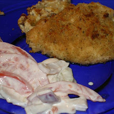 Cheese and Mushroom Stuffed Chicken Breasts