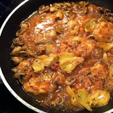 Lemony Chicken with Artichoke Hearts