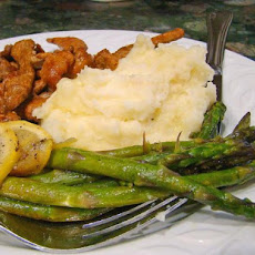 Asparagus Steamed in a Paper Bag
