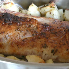 Herb Roasted Pork Loin and Potatoes
