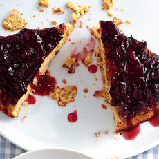 Cherry-Cornmeal Upside-Down Cake