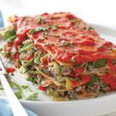 Tuna Salad Lasagna Stack