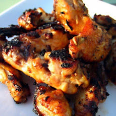Tipsy Peanut Butter Chicken Wings