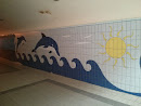 Dolphin in Underpass