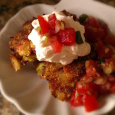 Smashed Potato Pancakes