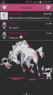 How to mod Bad Unicorn Theme Go SMS Pro 1.0 unlimited apk for android