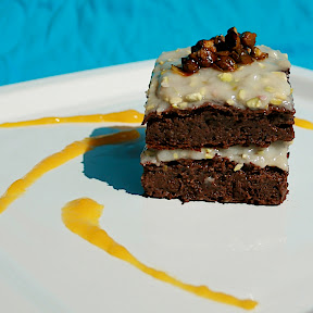 Moelleux chocolat pistache