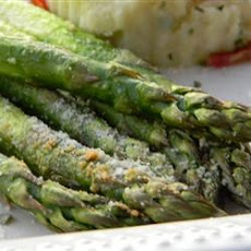 Roasted Asparagus with Parmesan