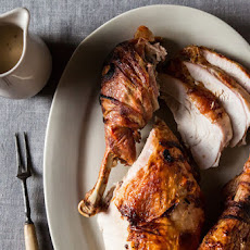 Bacon Bird with Turkey Neck Gravy