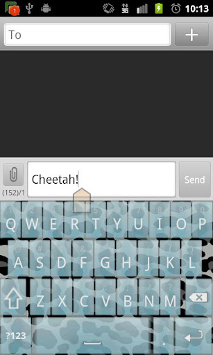 Cheetah Keyboard Skin