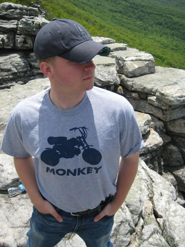 Monkey T-Shirt of mysterious origins - someone call Darwin