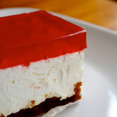 No Bake Light Jello Cheesecake