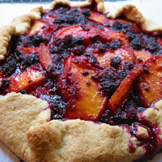 Peach & Mountain Blackberry Tart