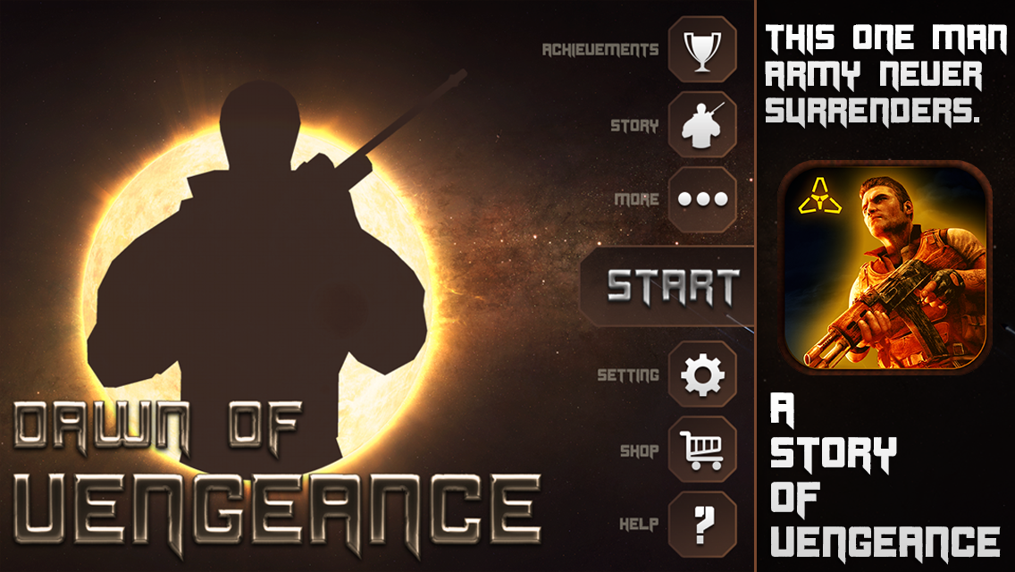 Android application Dawn of Vengeance screenshort