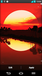 How to install Sunset Live Wallpaper patch 5.0 apk for bluestacks