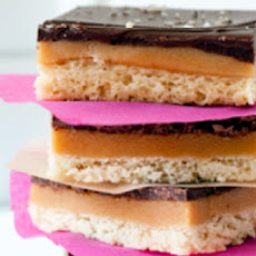 Shortbread Caramel Brownie Bars