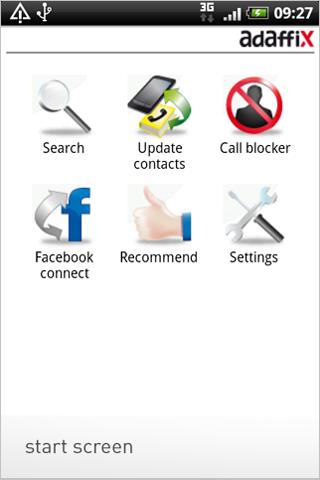 caller-identification-app for android screenshot
