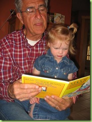 Reading to Sara