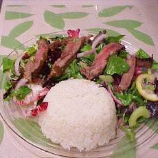 Tiger Cries Salad  (a Spicy Thai Beef Salad)