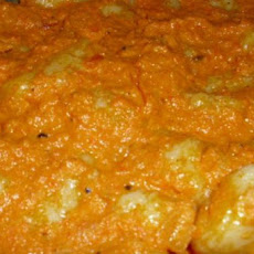 Gnocchi in Tomato Cream sauce.