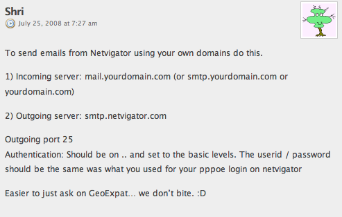 sending non-netvigator email w/ netvigator - Hong Kong Forums - GeoExpat.Com