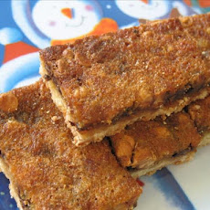Gooey Chocolate Walnut Bars With Shortbread Crust
