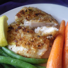 Crispy Parm- Crusted Filet of Fish