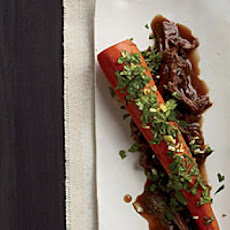 Braised Carrots with Lamb