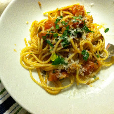 Pantry Puttanesca with Clams