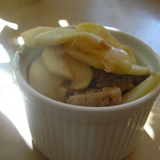 Fried Apples and Bread Slices