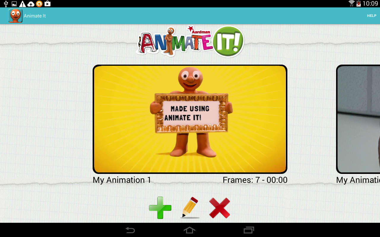 Android application Animate It! screenshort