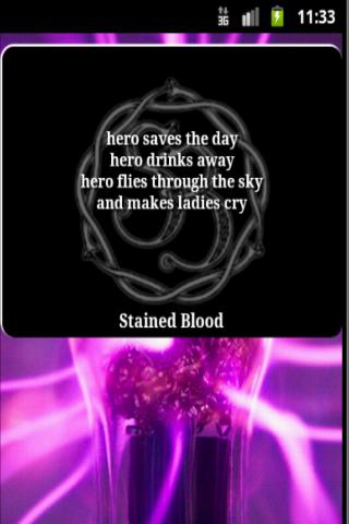 Daily Lyrics - Stained Blood