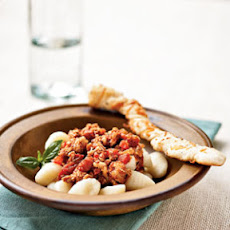 Gnocchi with Turkey Ragù